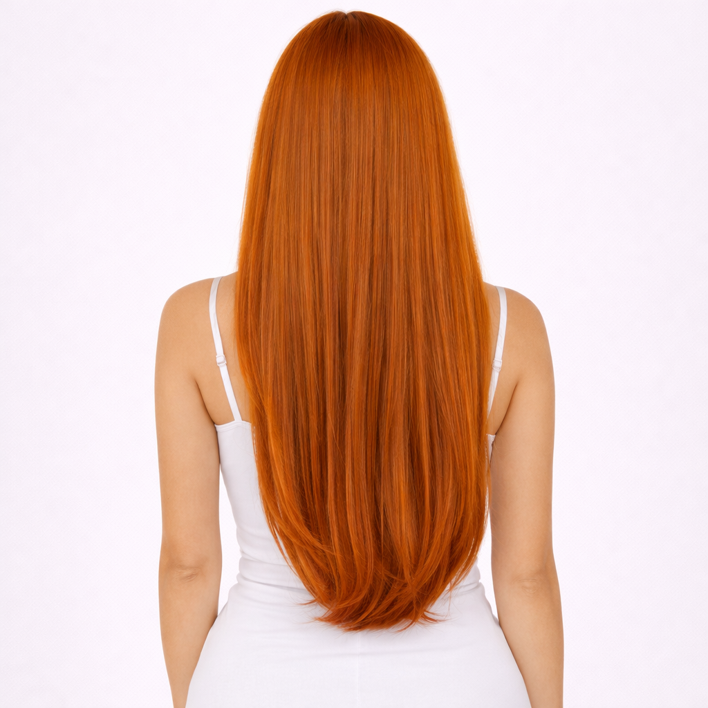 Lace Clip-In Extensions Fashion Red #350